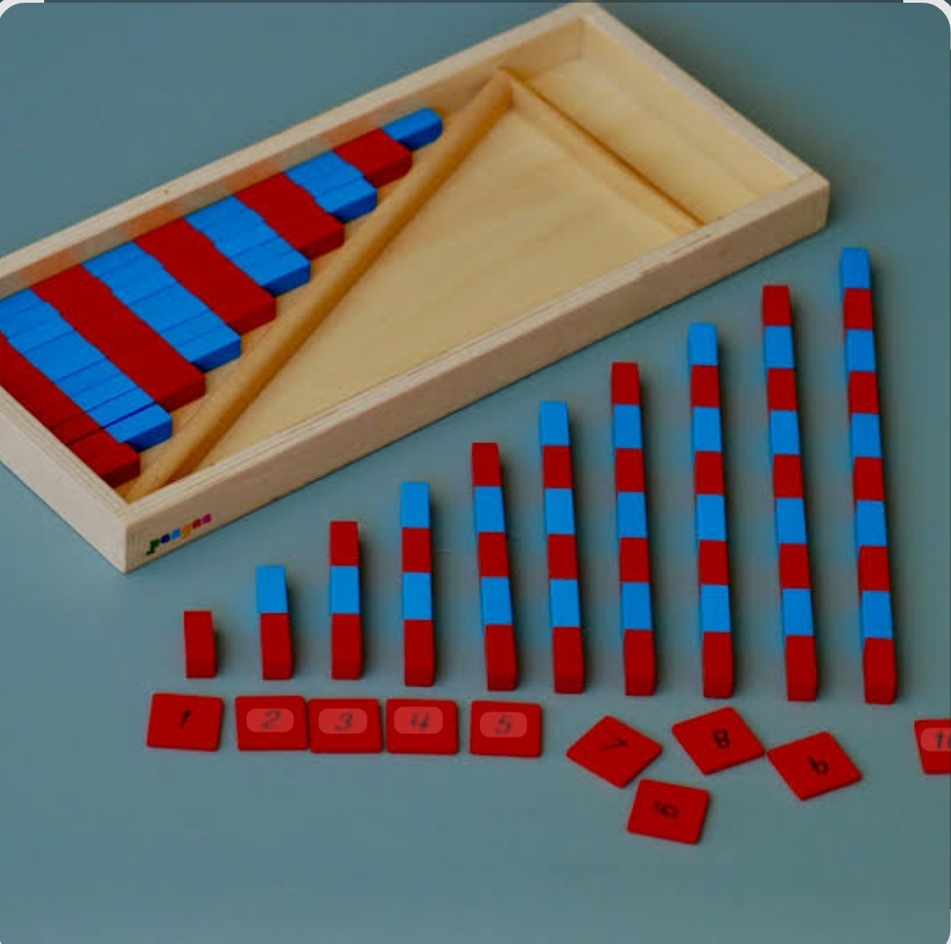Montessori Number Numerical Rods